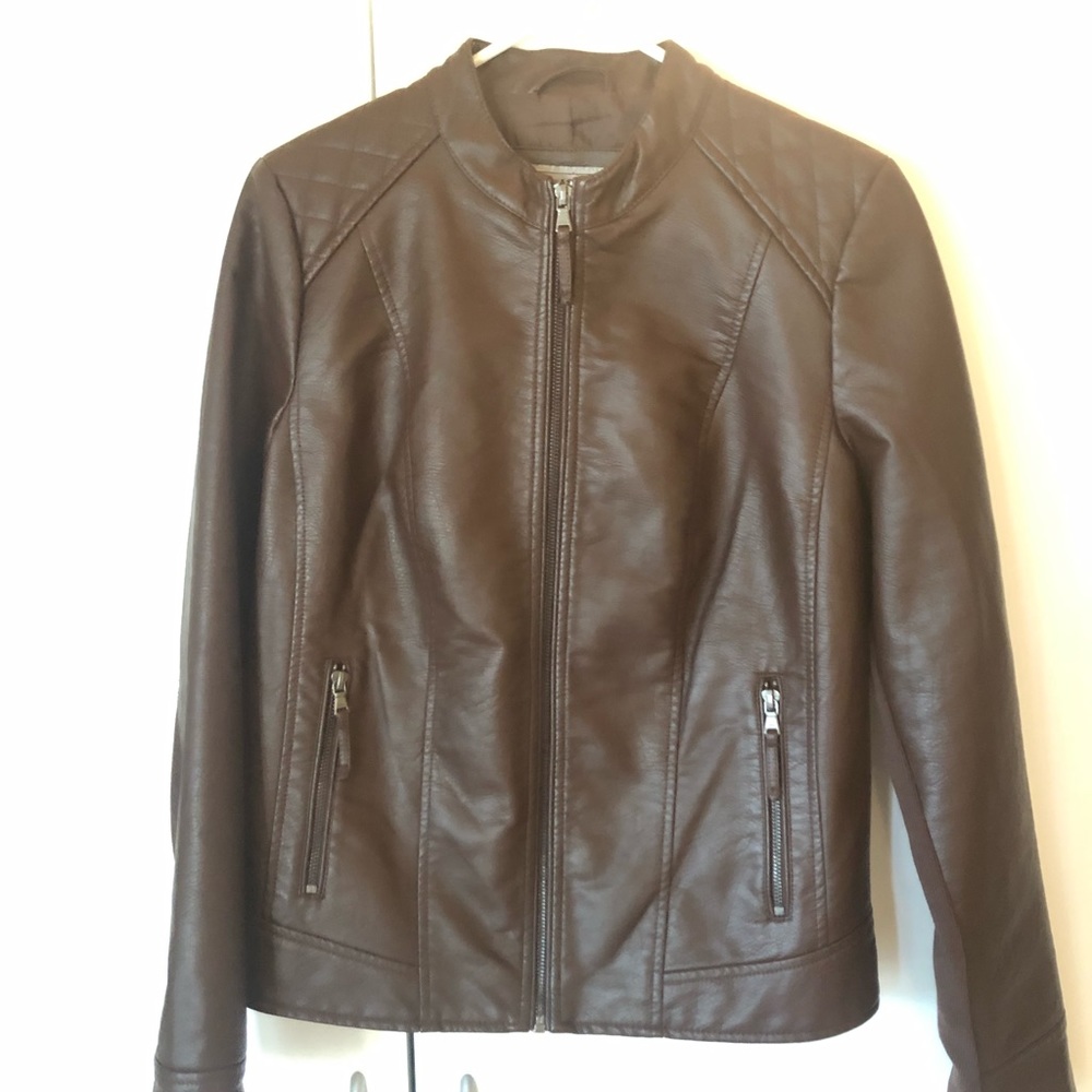 Leather jacket